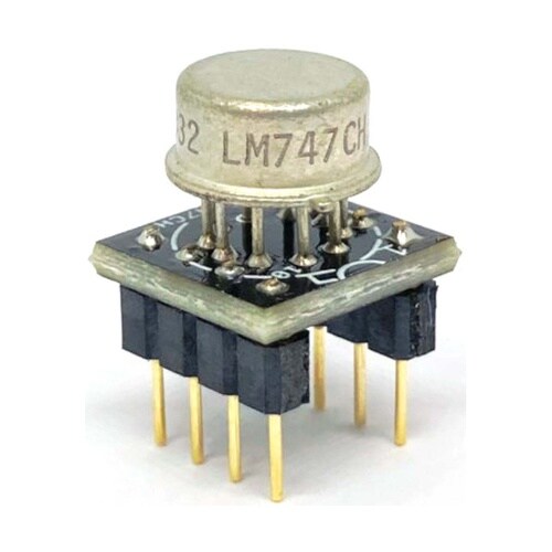 LM747CH デュアルオペアンプ CA