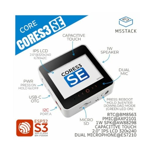 M5Stack CoreS3 SE M5