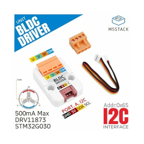 M5Stack用BLDCモータードライバ