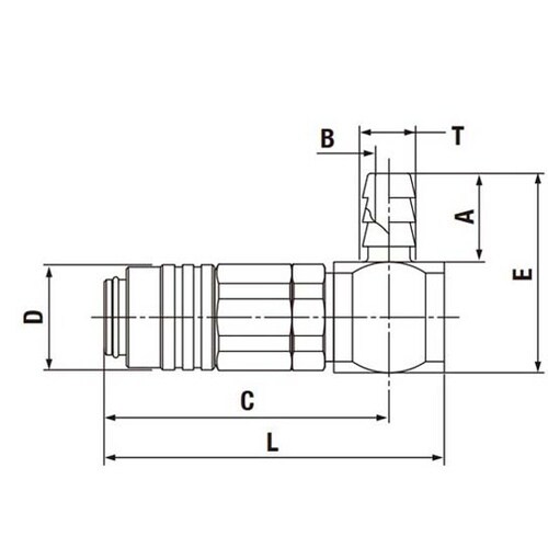マイクロカプラ 真ちゅうNBR チューブ