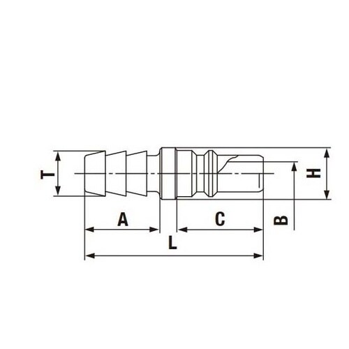 マイクロカプラ(プラグ)真ちゅうチューブ