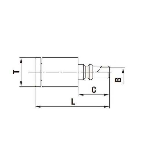 マイクロカプラ(プラグ)真ちゅうNBR
