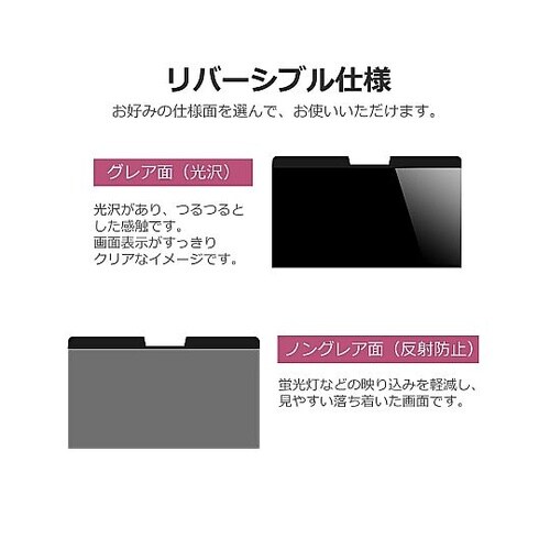 マグネット式 覗き見防止 フィルター L