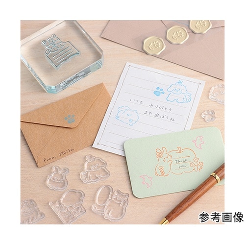 手紙用クリアスタンプ 74602