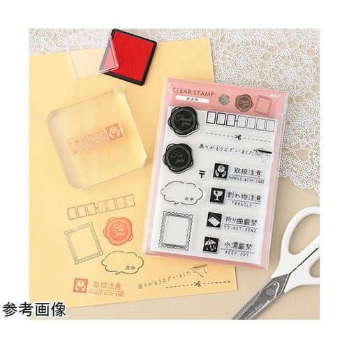発送用クリアスタンプ 74601