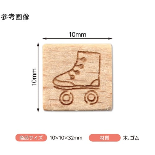 木柄スタンプ10 ネオンサイン ローラー