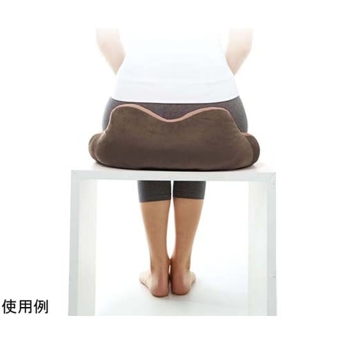 骨盤サポートクッションブラウン 9104