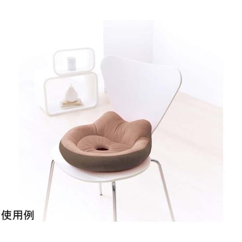 骨盤サポートクッションブラウン 9104