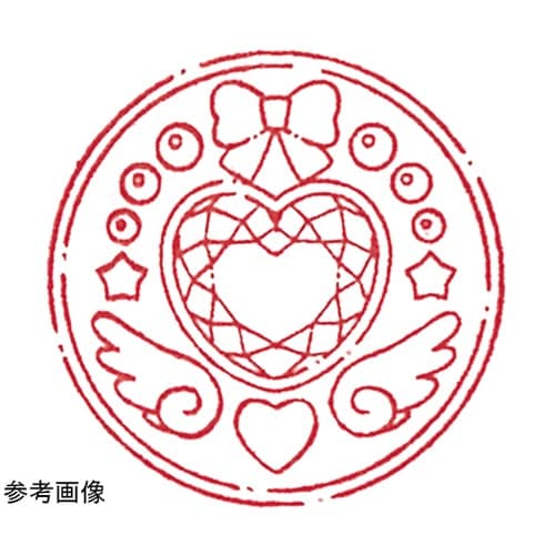 木柄スタンプ30 魔法少女 変身コンパク