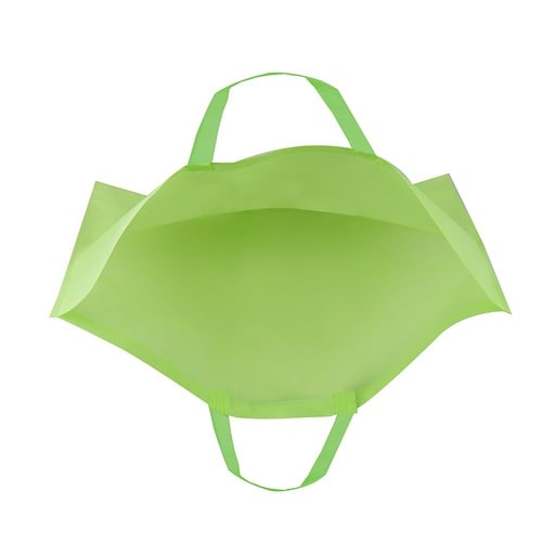 カラー不織布バッグ 黄緑 11426