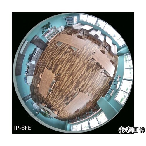 6メガピクセル防水フィッシュアイ型IPカ