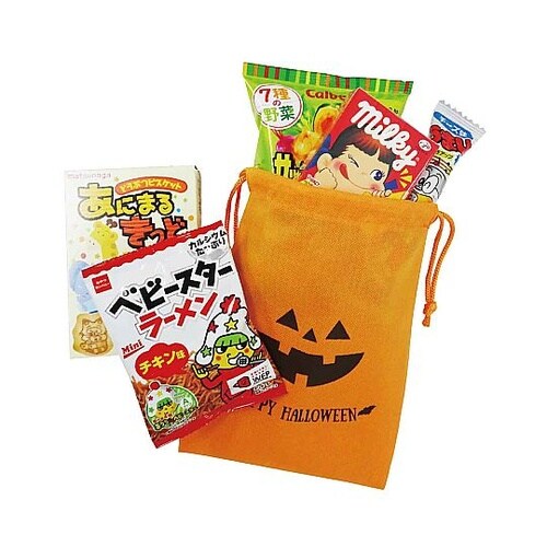 約40人用 ハロウィン巾着お菓子詰め放題