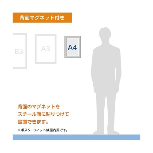 壁面用ポスターフレーム ポスターフィット