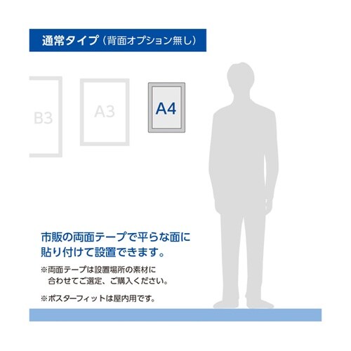 壁面用ポスターフレーム ポスターフィット