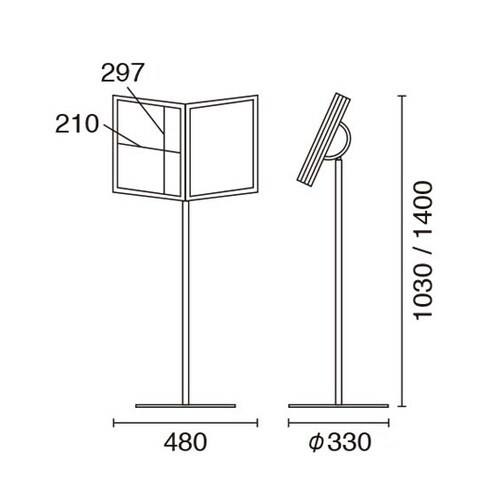 ページングスタンドA4サイズ 55955