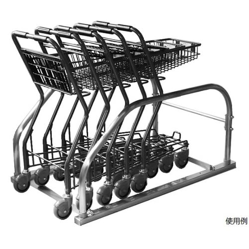 ショッピングカート収納庫 小型 1200