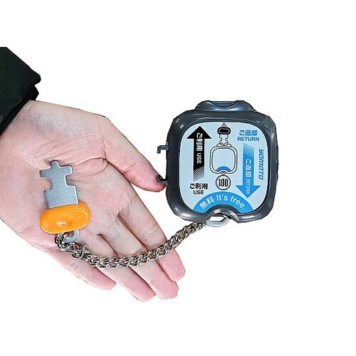 カートロックキーK−2付き小型ショッピン