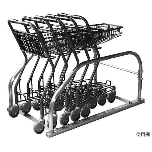 ショッピングカート収納庫 中型 1200