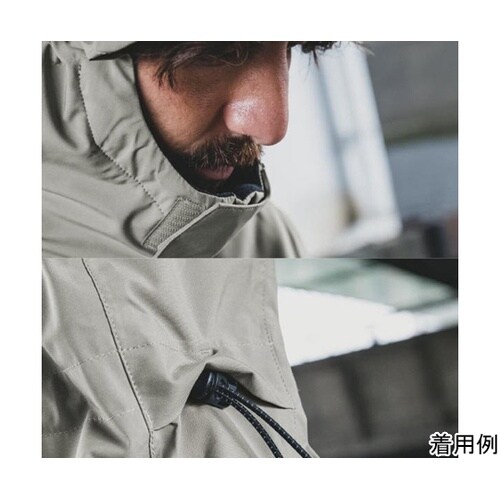 ブリザードシェルジャケット セージグリー