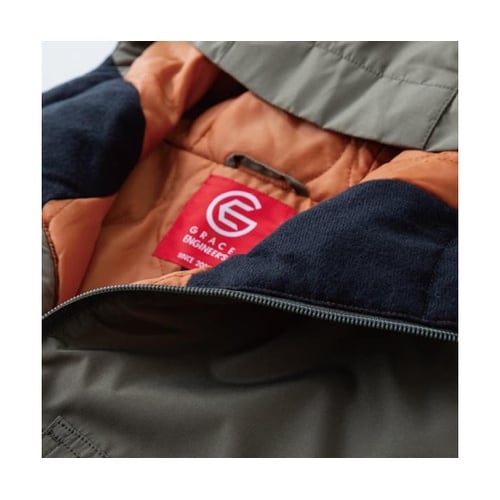 ウインパツナギ2(作業着)オリーブ L