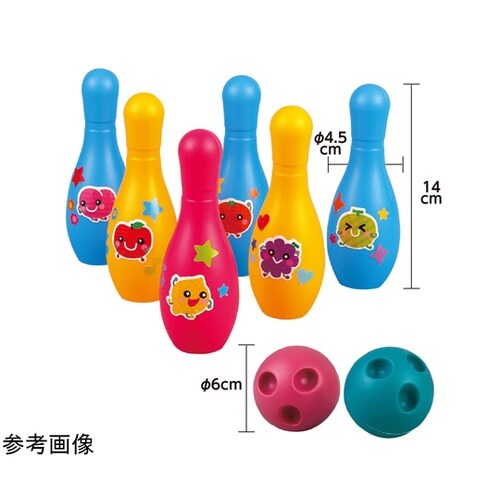 くだものボーリングセット(シール付) 2