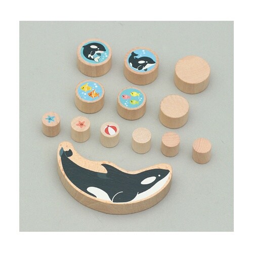 まんまるバランス シャチ 21548