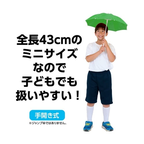 ミニ傘 緑 19526