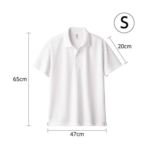 DXドライポロシャツ ホワイト S 19