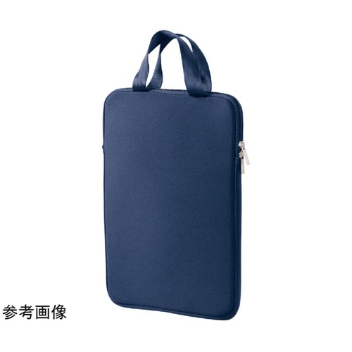 クッション付PCタブレットケース ネイビ