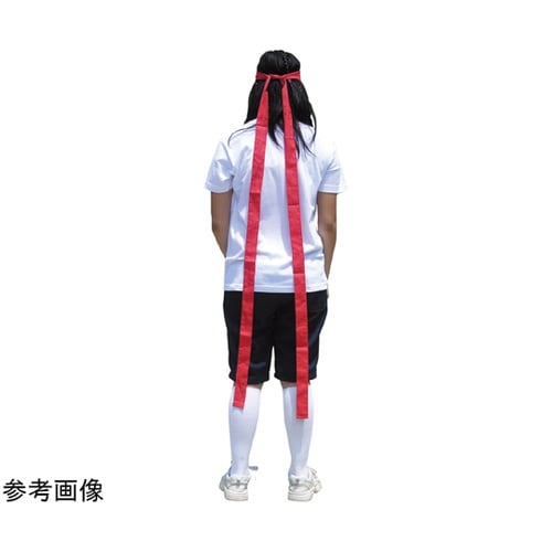 ロングはちまき 赤 1セット(10本組