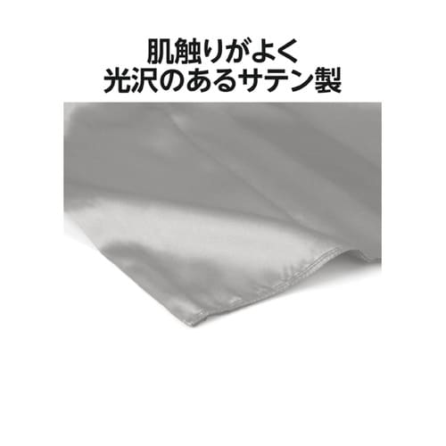 ソフトサテン はちまき 銀 19505