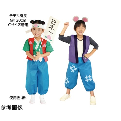 衣装ベース ベスト 紫 S 19129