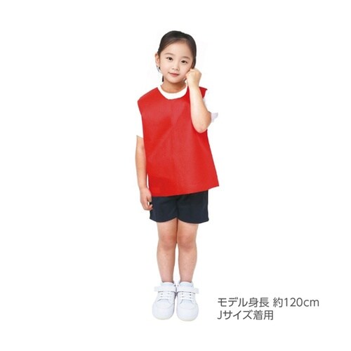 衣装ベース ノースリーブシャツ 赤 S