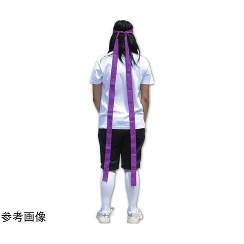 ロングはちまき 紫 1セット(10本組