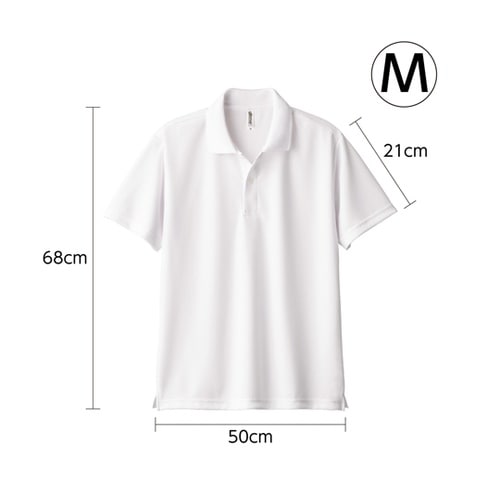 DXドライポロシャツ ホワイト M 19