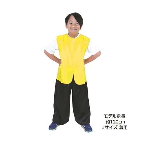 ソフトサテン ベスト 黄 S 19083