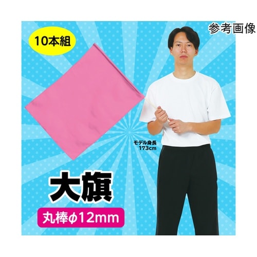 大旗 φ12mm 桃 1セット(10本