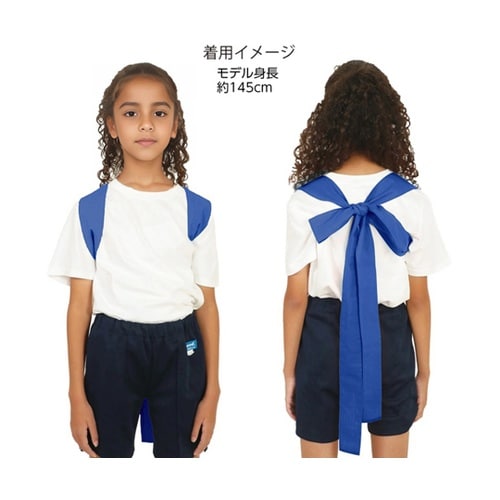 ロングカラーたすき 青 19056