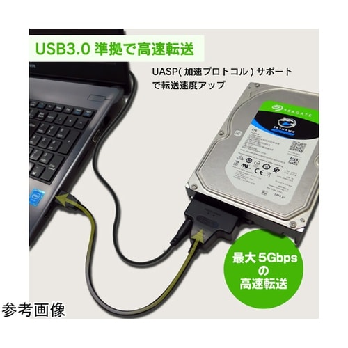 SATA−USB変換アダプター(ACアダ