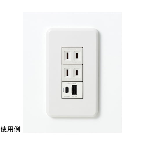 埋込USBコンセントPD36W ホワイト