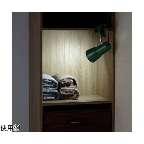 40形LED電球付属クリップライト グリ