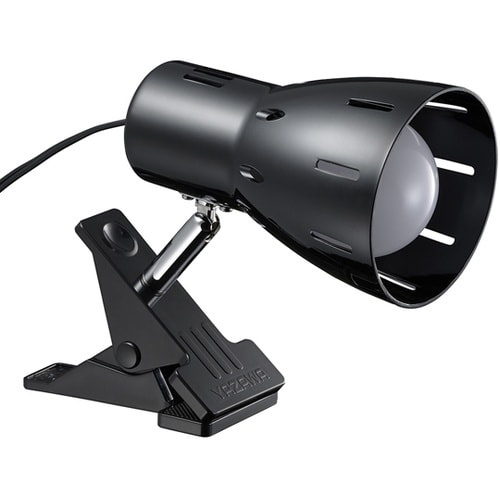 60形LED電球付属クリップライト ブラ