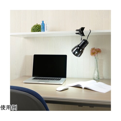 60形LED電球付属クリップライト ブラ