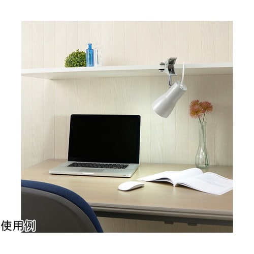 40形LED電球付属クリップライト グレ