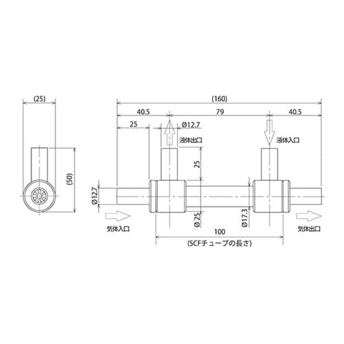 小型高効率熱交換器 ヒートル HR01