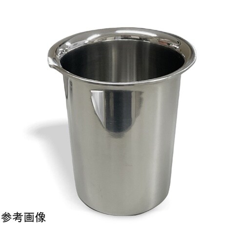 ステンレス製深絞りビーカー 2L 022