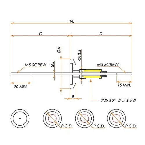 高電流 5kV−110A Niめっき 4