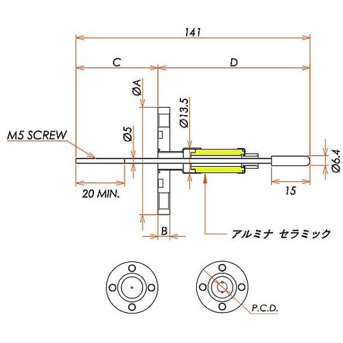 電流 5kV−110A シリコンプラグ接