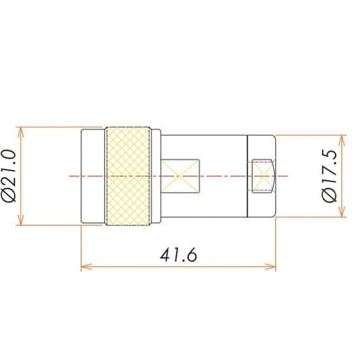 接続部品 大気側プラグ N用 ASP−N