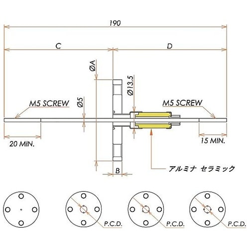 高電流 5kV−110A 2個付き VF